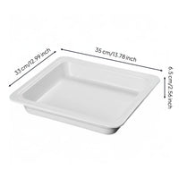 Rectangular Platter Versatile Rectangular Buffet Server Sushi Arrangement Serving Platter for Restaurant Owners