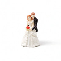 Bride and Groom Figurine Decorative Couple Statue Traditional for Collectors