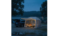 Inflatable Car-Tail Tent Rain-Resistant Inflatable SUV Tent Quick-Setup Shelter for Campers, Tailgating, Wilderness Trekking