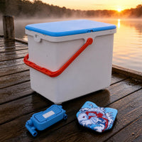 Multifunctional Thickened Fishing Box with Seat and Rod Holder, Lightweight for Outdoor Fishing
