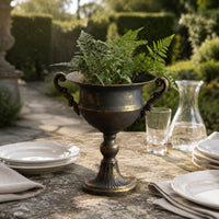 Pedestal Flower Vase Centerpiece Goblet Vase Photo Prop for Tabletop