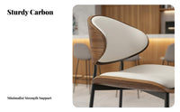 Upholstered Wooden Side Chair Sturdy Construction Upholstered Side Chair Ergonomic Design Easy Assembly for Interior Designers