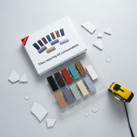 11 Pieces Tile Repair Kit Color Matching Porcelain Tile Repair Kit