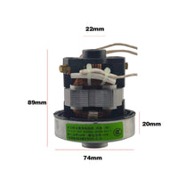 220V Vacuum Motor Unit Connector Terminals Appliance Parts Metal Body