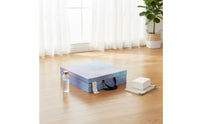 Folding Exercise-Mat with Handles Portable Folding Exercise-Mat Thick for Gymnasts, Dancers, Home Workouts, Stretching, Floor Exercises