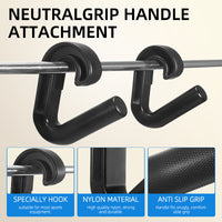 Hook Type Fitness Handle for Pull-ups and Rows