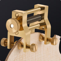 Violin Seam Clamp Brass Violin Gluing Clamp Double Sided Music Tool for Luthiers, Workshop
