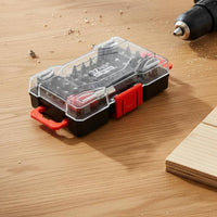 32 Pieces Drill Driver Screwdriver Accessory Kit Strong Turning Strength Hex Bit Socket Set Hardened Steel-Strength Tool Accessory for Repair Work