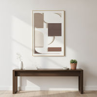 Nordic Abstract Geometric Wall Art for Living Room Decor