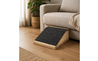 Wooden Pet Ramp Movable Dog Ramp Stairs Solid Wood for Bed, Small Dogs
