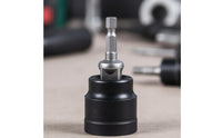 Scissor Jack Drill Adapter Labor-Saving Scissor Jack Adapter High Hardness Automotive Tool for Garage, Roadside Emergency