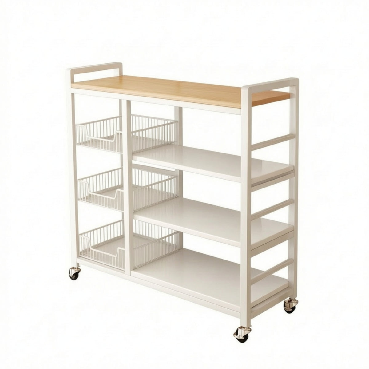 Kitchen Storage Rack Sturdy Furniture Stable for Pantry