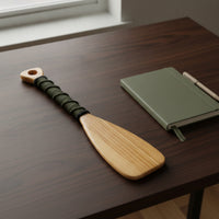 Paddle with Wrapped Handle Rustic Decorative Paddle Flat for Decorators, Wall Display
