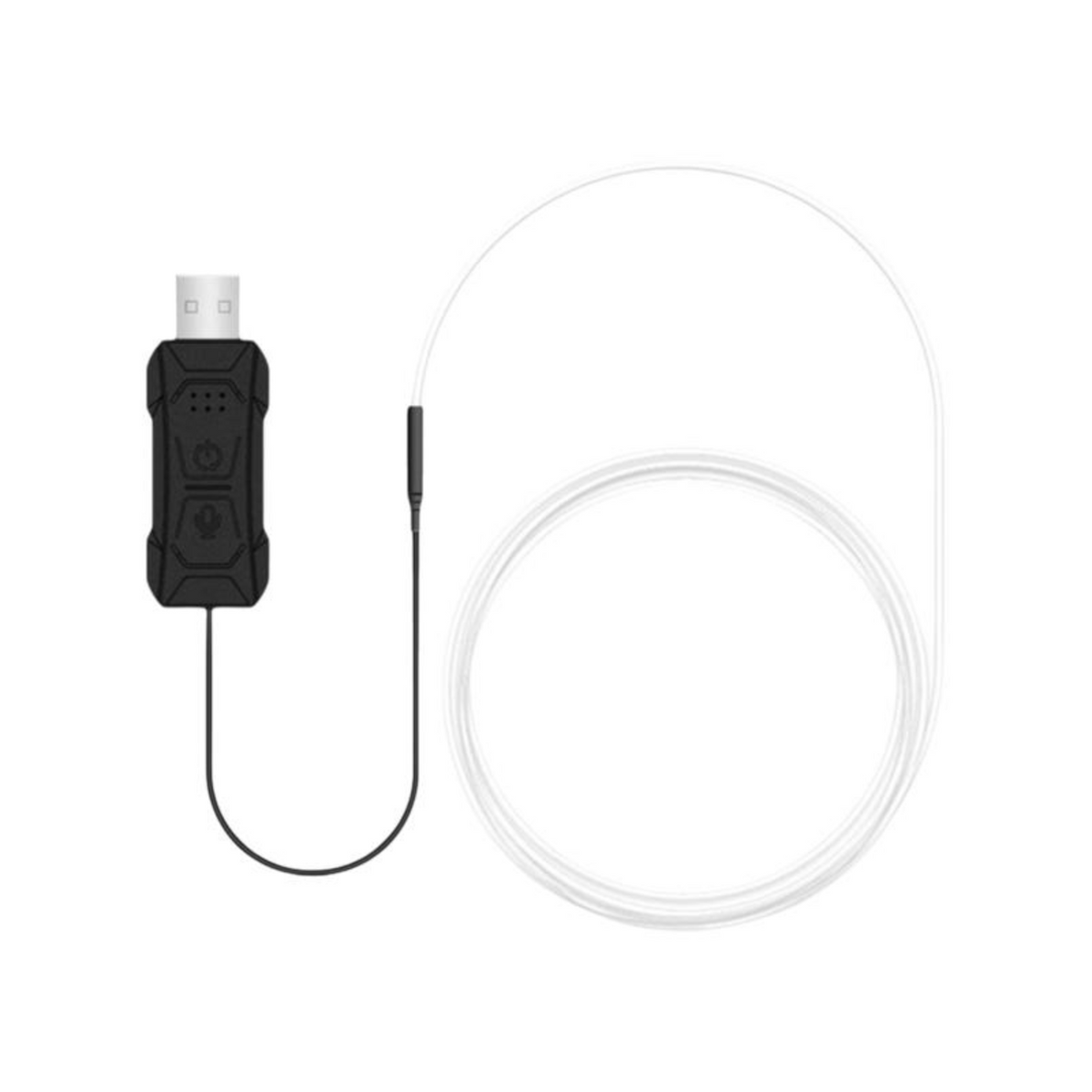 USB RGB LED Car Light Strip, Easy Install