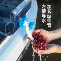 15升户外水桶家用饮水桶食品级PC塑料车载自驾游露营纯净矿泉水箱