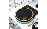 Drum Practice Mat Low-Noise Drum Pad with Mesh Surface High-Resilience Percussion for Drummers, Rehearsal