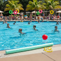 Solid Core Pool Foam Stick Colorful Swimming Foam Stick Long-Lasting Buoyancy Stick Lightweight for Children, Adults, Beginners