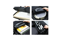 Art Backpack with Pockets Waterproof Art Carrier Bag with Pockets Heavy Duty Illustration Board Bag for Studio
