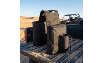 ATVs Saddle Bag Zippered Mudguard Bag Drawstring for off-Roaders
