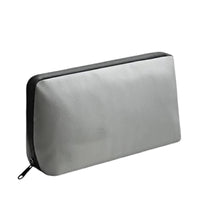 Water-Resistant Tech Accessory Pouch Slim Cable Organizer Pouch Compact Electronics Organizer Bag Portable for Travelers, Commuters, Students, Office, Backpack