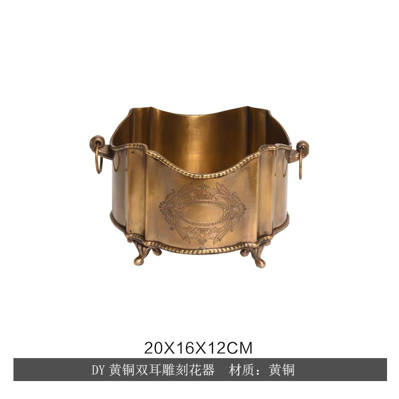 Brass Double-ear