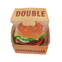 Cheeseburger Costume Printed Sandwich Board Costume Pull-on Burger Outfit for Halloween