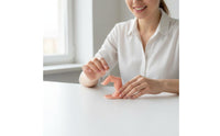Manicure Practice Finger Easy to Use Artificial Finger Model Reusable Fake Manicure Hand for Salon