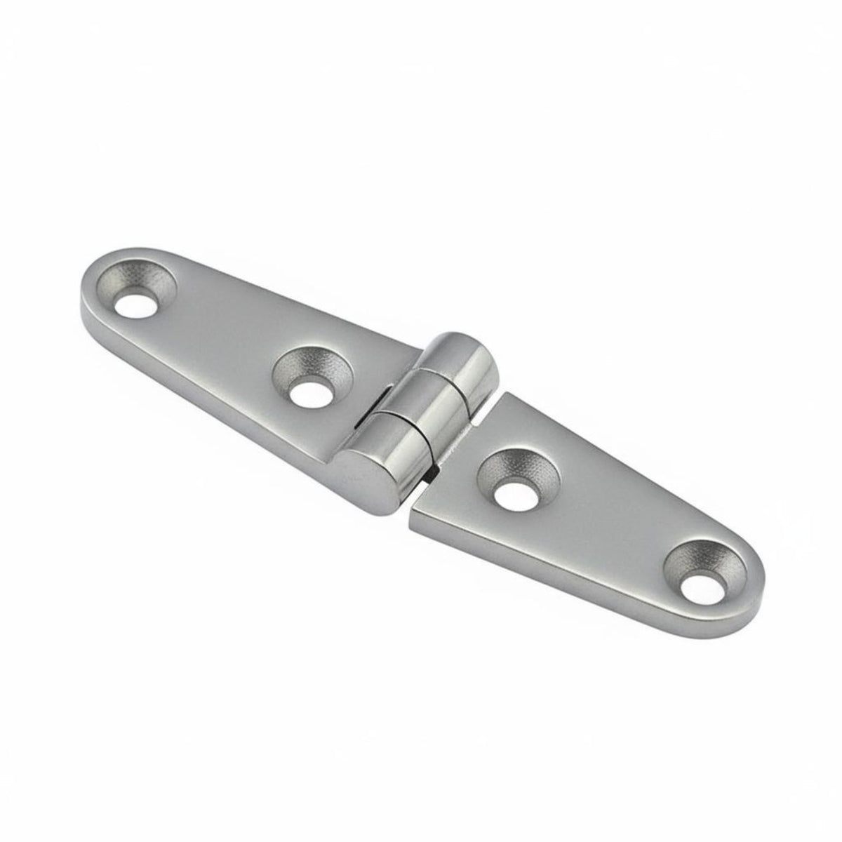 Sturdy Duty Fold Hinge Saltwater-Resistant Grade Stainless Steel Hinge Rustproof Mirror Polished Finish for Boat Owners