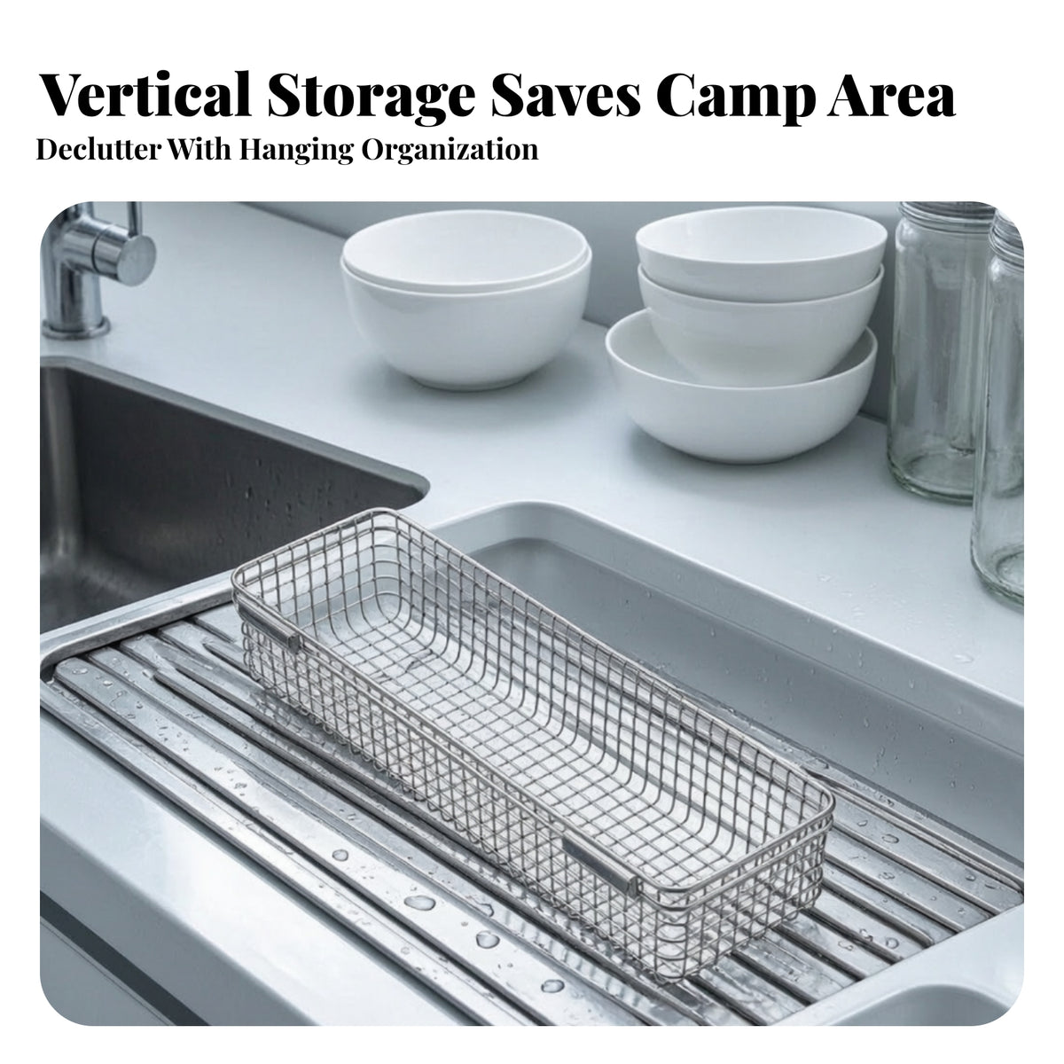 Versatile Wire Mesh Basket