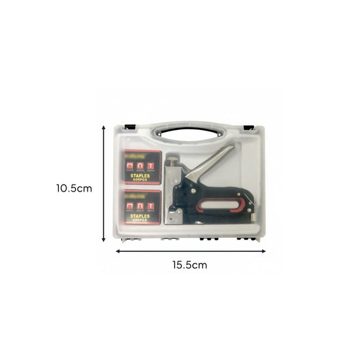 3 in 1 Staple Heavy Duty Manual Staple Portable Case for Cabinet Lining