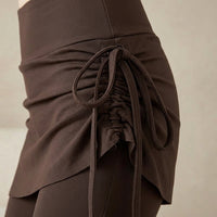 Flared Leggings for Women with High Waist and Quick Dry Material, Wide Leg Stretch Pants for Running and Outdoor Sports, Bootcut Trousers