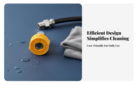 Long-Lasting High Pressure Washer Nozzle 1/4 Inch Quick Connect Spray Tip Rustproof for Driveway Cleaning