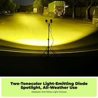 Waterproof yellow LED fog light