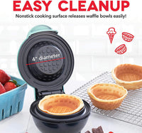 Waffle Bowl Maker Breakfast Machine 350W 2-3 People