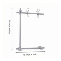 Desktop Photo Display Rack Binder Clips Picture Frame Holder Modern Minimalist