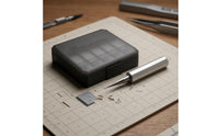 Tungsten Steel Pen Storage Box Panel Line Scriber Compact Case Panel Line Scribing Tool for Model Makers