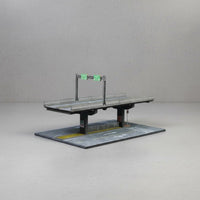 1:64 Elevated Bridge Model Easy Assembly 1:64 Scale Display Gift Idea for Desk