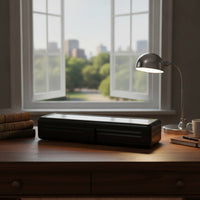 Hard Case with Display Lid Shielded Instrument Storage Box Sturdy Tool Organizer for Collectors