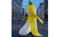 Inflatable Banana Costume Full-Body Inflatable Banana Suit Funny Apparel for Adults, Halloween, Cosplay