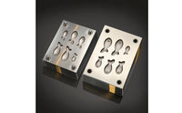 Double-Sided Aquatic Mold Small Pendant Mold Machined Long-Lasting for Crafters, Metal Casting