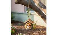 Dog House Hanging Decor Reusable Puppy Tree Ornament Festive for Garden, Nursery