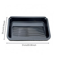 Plastic Paint Tray Raised Rim Painting Supply Even Surface