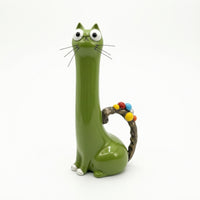 Cat Figurine Cute Cat Decoration Decorative for Office