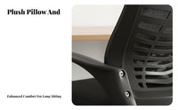 High-Back Ergonomic Chair Height Adjustable Office Furniture for Distant Workers