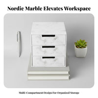 Single-Compartment document Sorter Multi-Section Document Organizer for Study Room