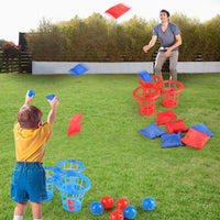 Indoor Outdoor Bean Bag Toss Game Set