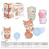 Soft Silicone Stacking Blocks for Baby Shape Recognition and Early Education DIY Toy