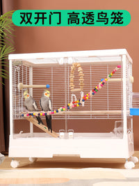 Chong Er Xin Jia Bird Cage for Parrots with Acrylic Door