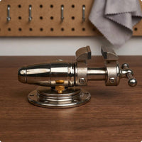 Small Bench Vise Silver-Finished Table Vise Tabletop Hardware Tool for Craft Work