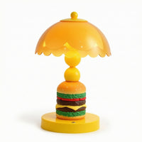 Hamburger Lamp Whimsical Veilleuse De Bureau Warm for Bedroom